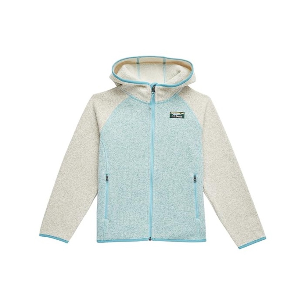 Bean's Sweater Fleece Hooded Color Block Kids' Size: M 10-12